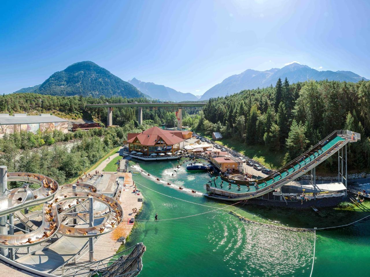 Area 47 - Tirol Hotel Ötztal-Bahnhof Exterior foto